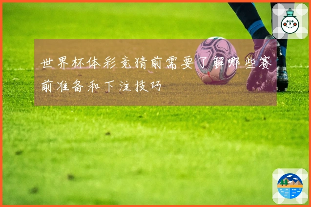 世界杯体彩竞猜前需要了解哪些赛前准备和下注技巧